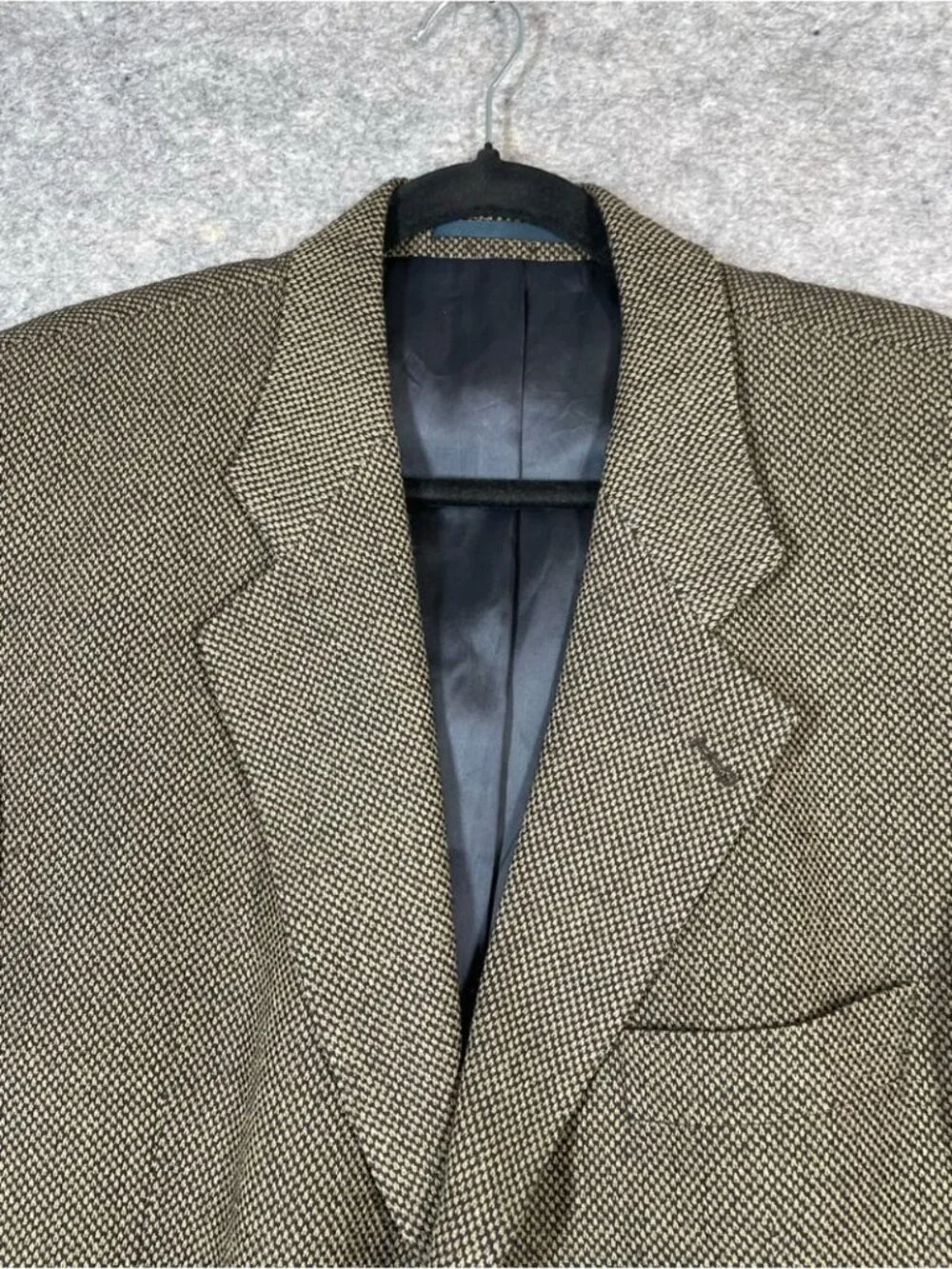 Strellson Wool Blazer Brown 52EU Tailored Luxury Career Sport Coat Business